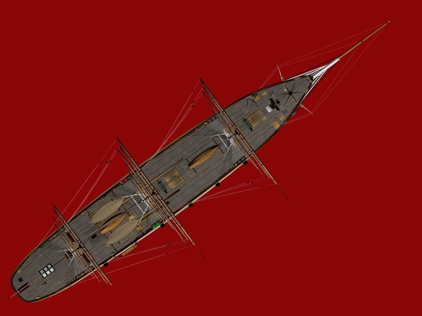 3d clipper cutty sark - CUTTY SARK CLIPPER by ar3ding
